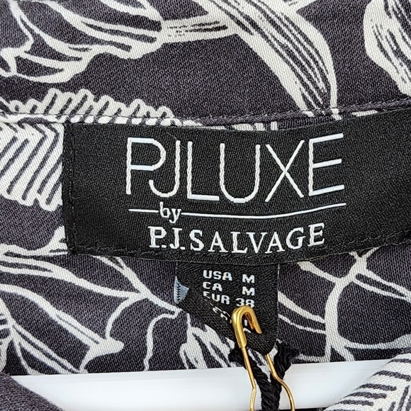 PJ Salvage Women's Floral Button Up Shirt - Picture 3 of 6